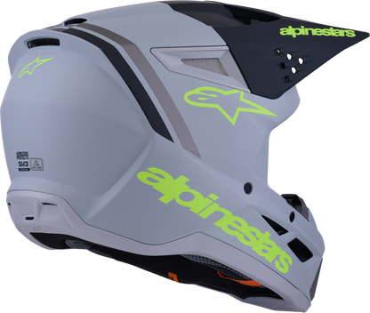 Sm3 Radium Helmet Gry/Blk/Ylw Fluo Matt 2x