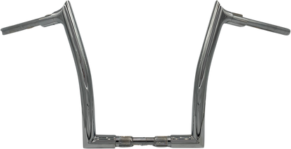 FAT BAGGERS INC. 1-1/2" EZ Install Pointed Top Handlebar - 14" - Chrome 808014