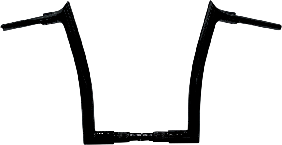 FAT BAGGERS INC. 1-1/2" EZ Install Pointed Top Handlebar - 14" - Black 808014-B
