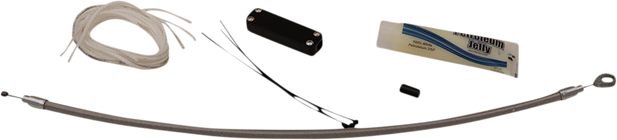 FAT BAGGERS INC. Installation Kit - Cable Clutch - 10"-12" - Braided 109112