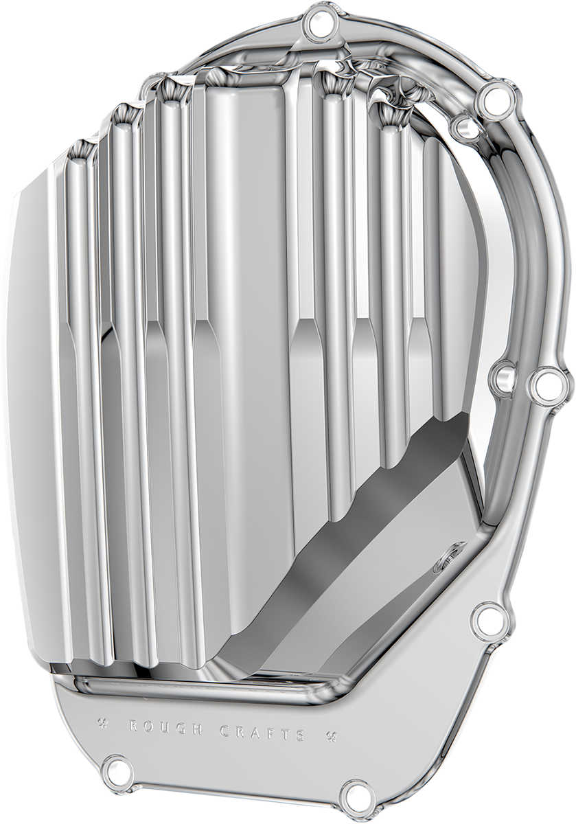 ROUGH CRAFTS Cam Cover - Chrome - Grooved RC-610-003