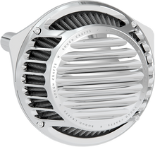 ROUGH CRAFTS Round Air Cleaner - Chrome RC-600-015