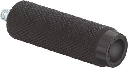 ROUGH CRAFTS Shift/Brake Peg - Black - Knurled RC-400-002