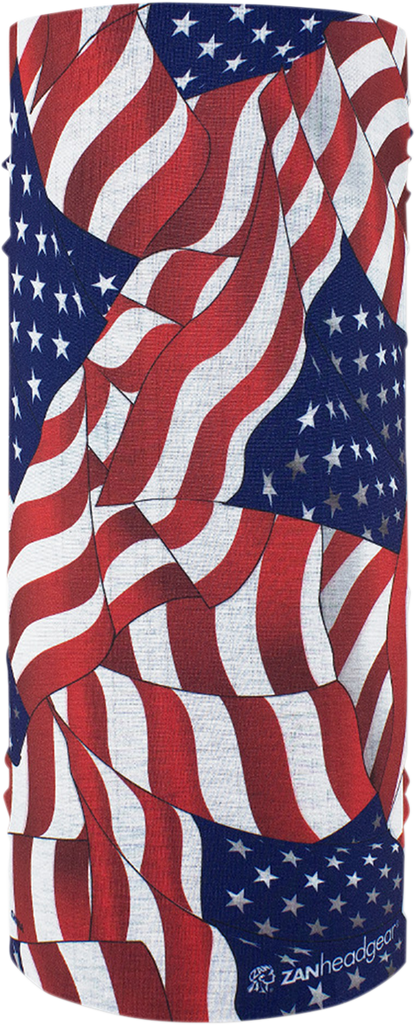 ZAN HEADGEAR Motley Tube® - American Wavy Flag T265