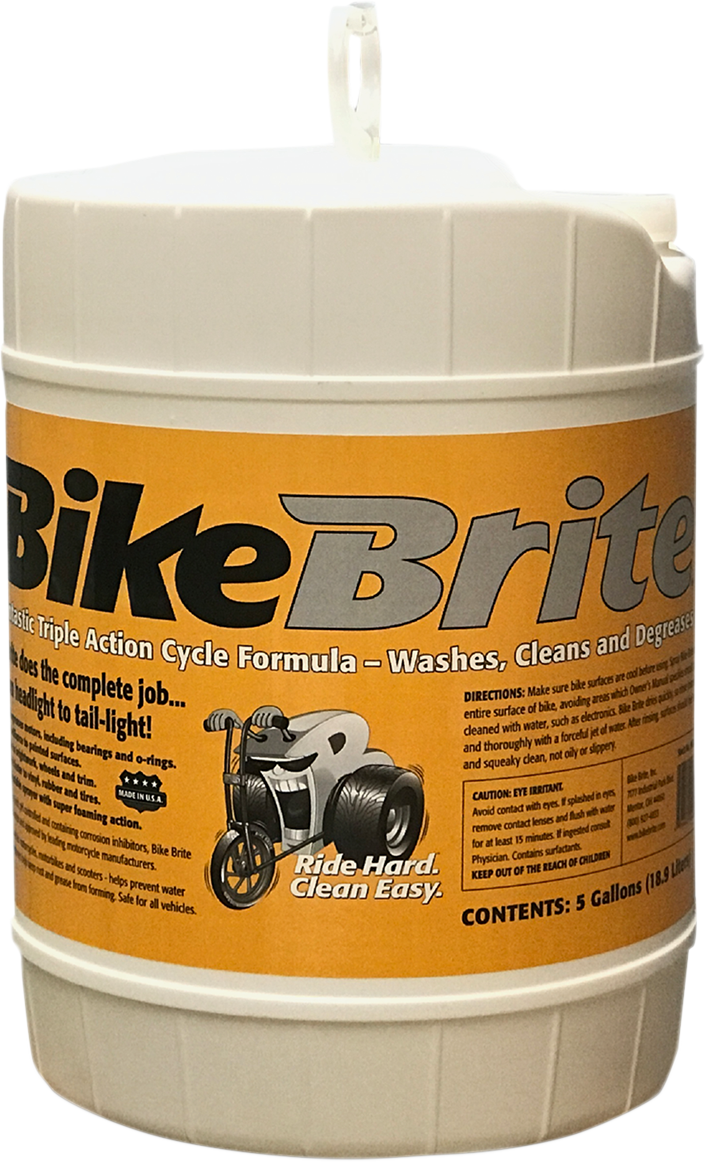 BIKE BRITE Spray Wash - 5 US gallon - Tub MC445G