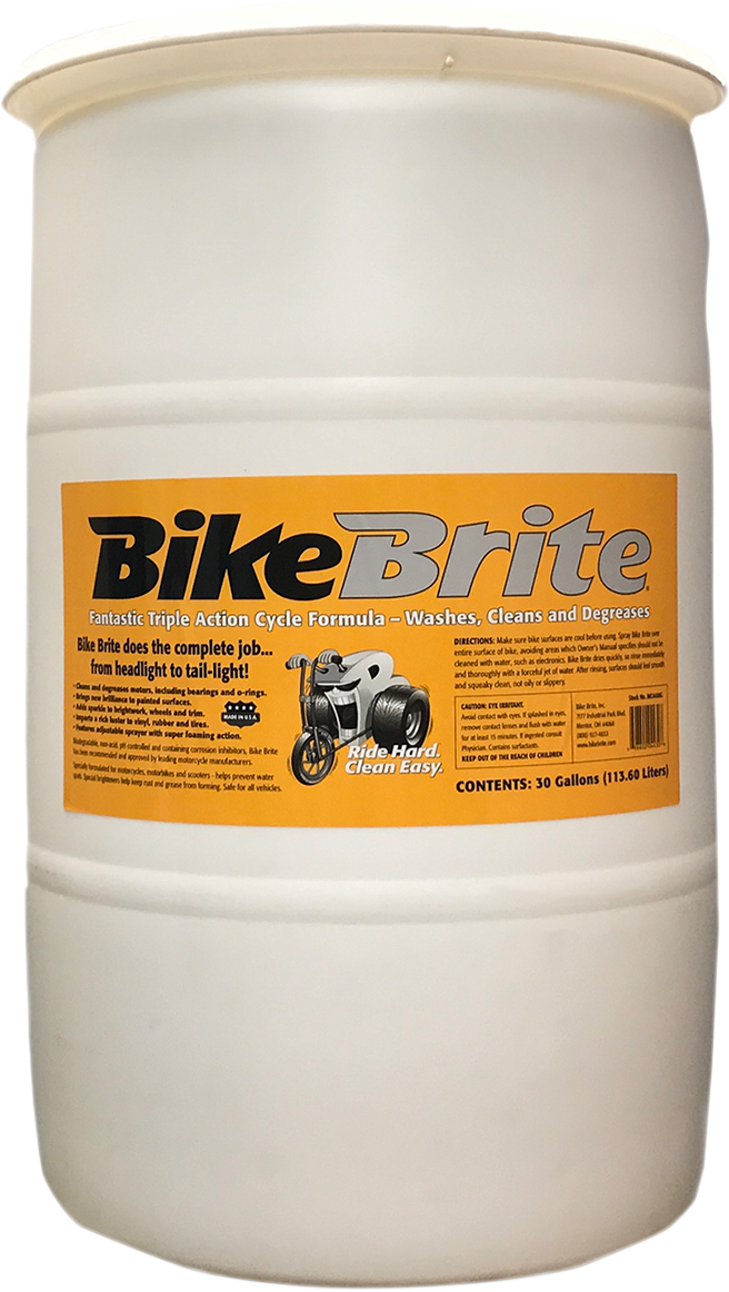 BIKE BRITE Spray Wash - 30 US gallon - Drum MC4430G
