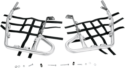DG PERFORMANCE Nerf Bars - TRX 450R - Natural/Black 60-2450