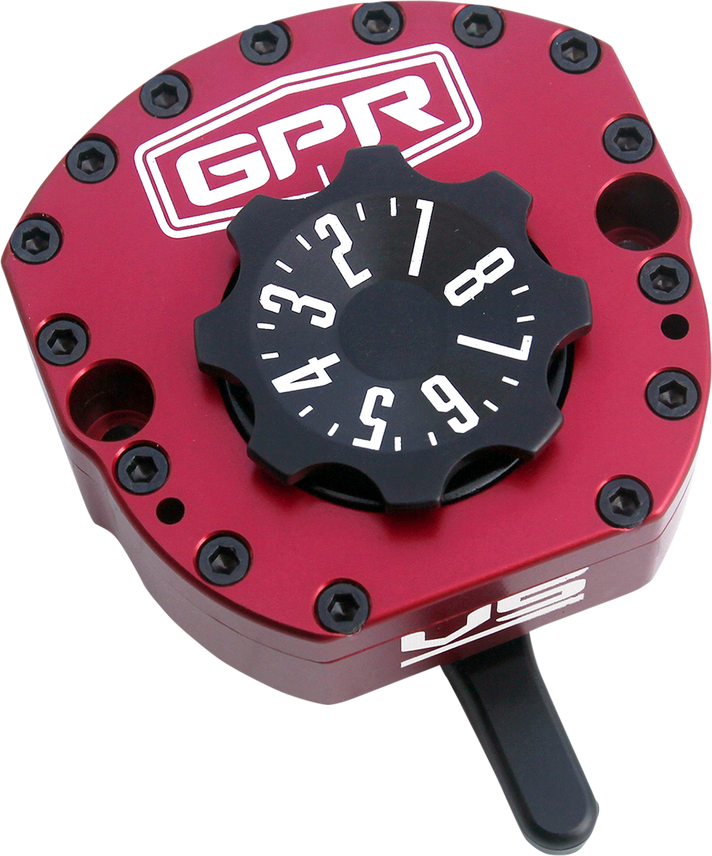 GPR Steering Damper - Red - V5-S - R6 5-5011-4005R