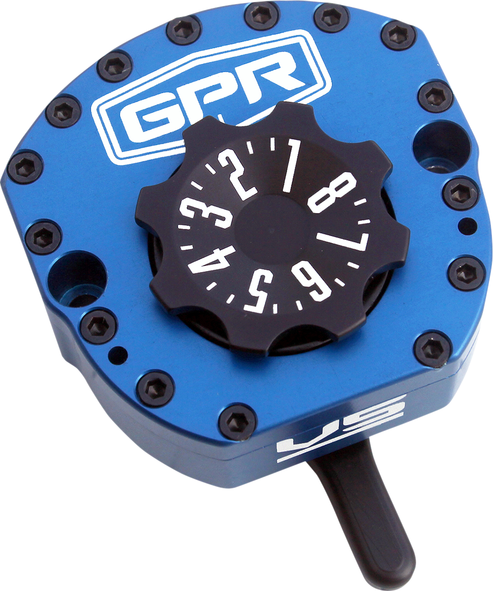 GPR Steering Damper - Blue - V5-D - Husqvarna 5-9001-0099B