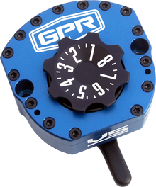 GPR Steering Damper - Blue - V5-D - Husqvarna 5-9001-0099B