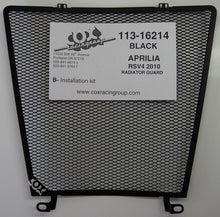 Cox Racing Radiator Guard for the Aprilia RSV4 (2010+)