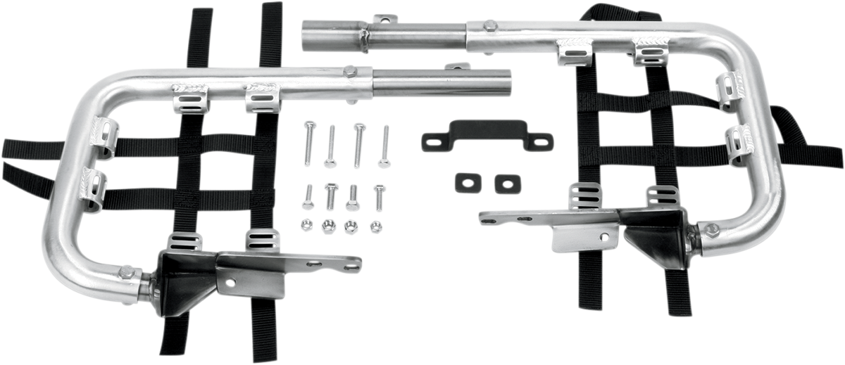 DG PERFORMANCE Fat Series Nerf Bar - Natural/Black - Honda - TRX '01-'08 602-2110