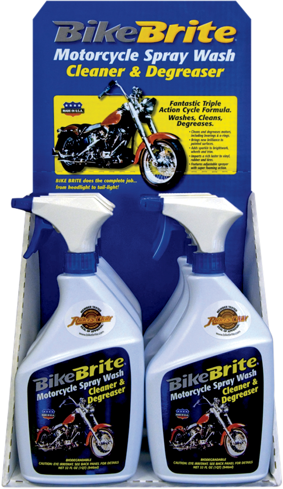 BIKE BRITE Counter Display - 6 Pack / 32 U.S. fl oz. Each MC44D