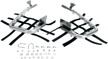 DG PERFORMANCE Nerf Bars - LT250R - Natural/Black 60-6250