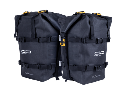 Giant Loop MotoTrekk Panniers 50L - Black