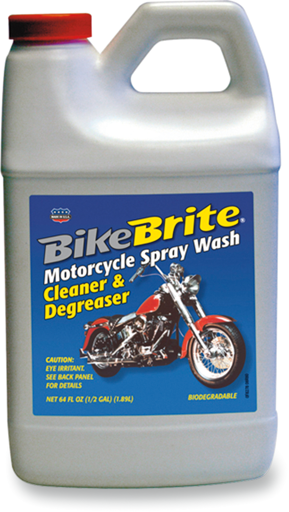 BIKE BRITE Spray Wash - 64 US fl oz. - Refill - Bottle MC44R