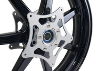 BST Panther TEK 7 Spoke Carbon Fiber Front Wheel for the BMW R nineT (2014-2016) - w/ Rotor mounted ABS ring - 3.5 x 17
