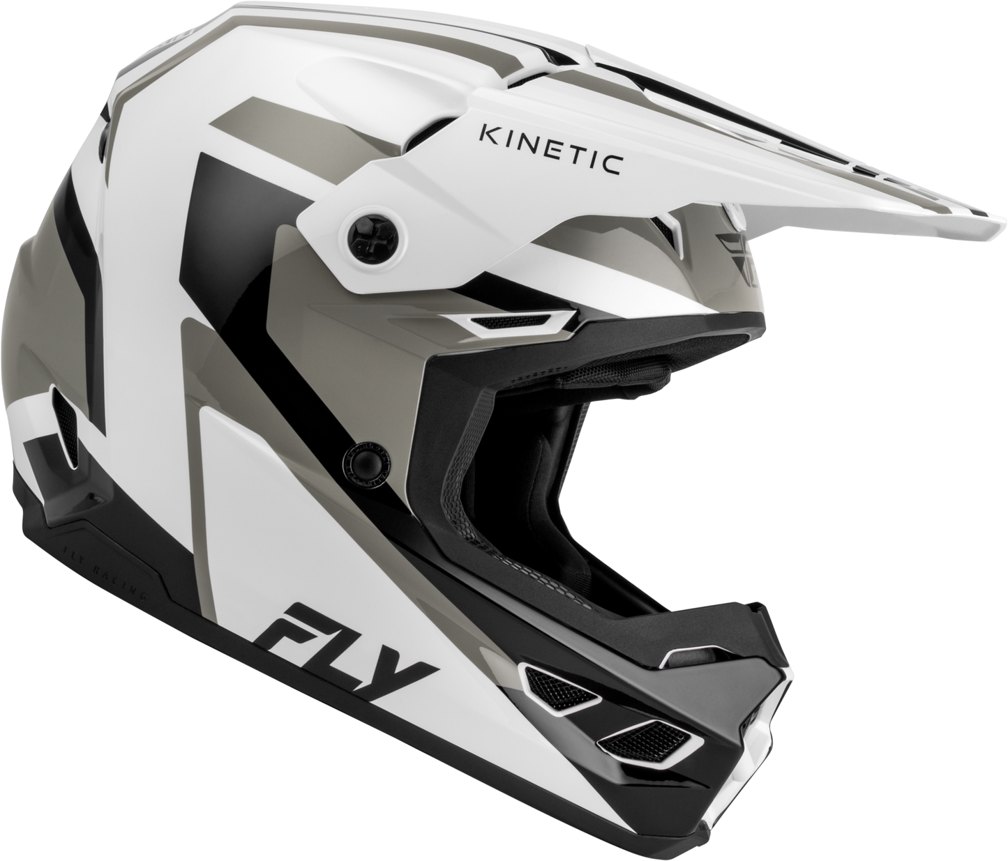 Kinetic Sync Helmet White/Black/Grey Sm