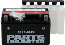 PARTS UNLIMITED AGM Battery - YTX7A-BS .35 L CTX7A-BS
