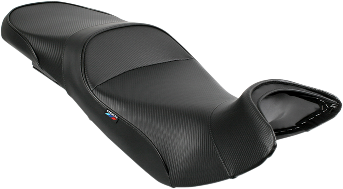 SARGENT World Sport™ Performance Seat - Black - Carbon FX - BMW K1200RS/GT '97-'05 WS-521-19