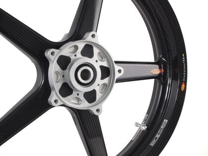 BST Twin TEK 5 Spoke Carbon Fiber Front Wheel for the Yamaha V-Max (2009+) - 3.5 x 18