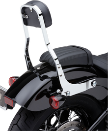 COBRA Backrest Kit - 14" - Chrome - Softail 602-2042