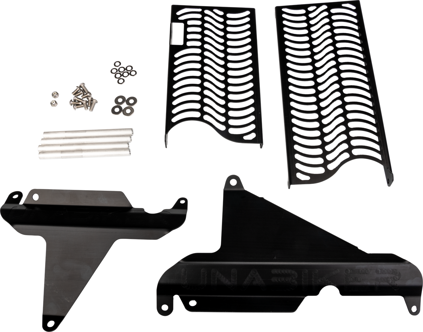 Radiator Guards Kaw Kx450 Black