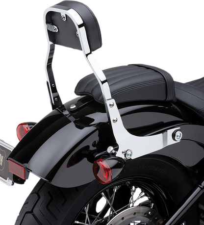 COBRA Backrest Kit - 11" - Chrome - FLHC/S 602-2030