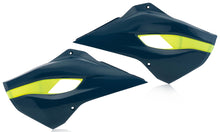Radiator Shrouds Dark Blue/Yellow