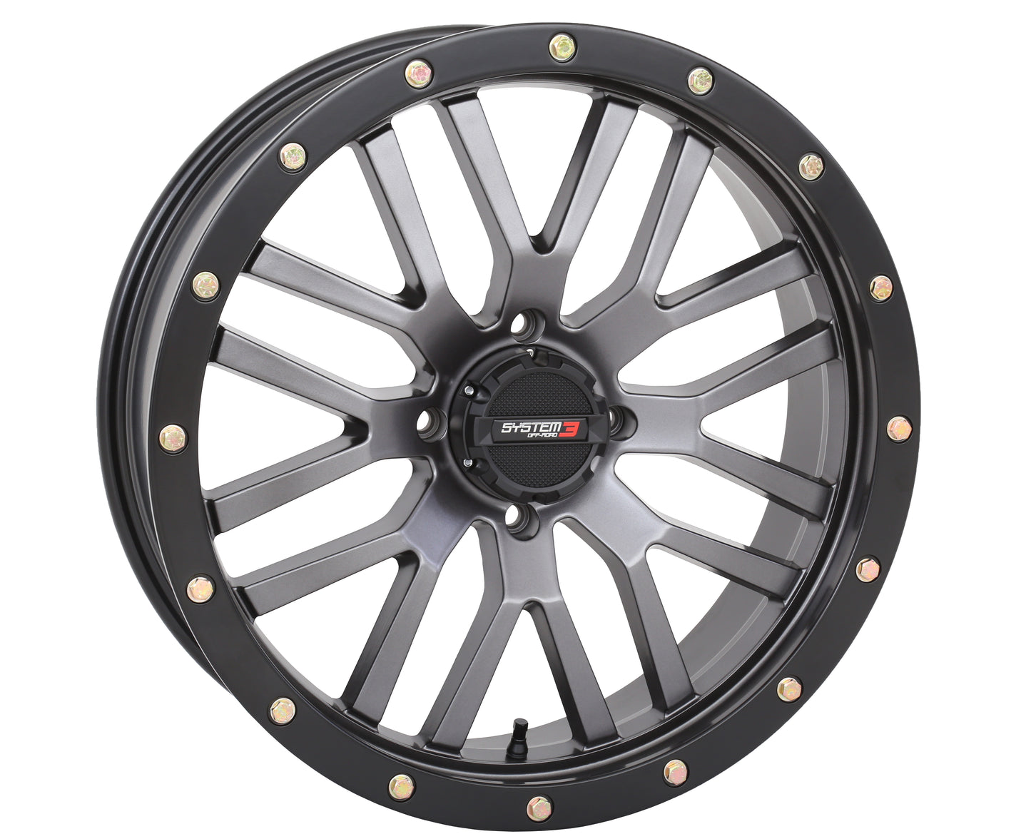 St3 Wheel 20x7 4+2.5 (+10mm) 4/137 Matte Gunmetal Grey/Blac
