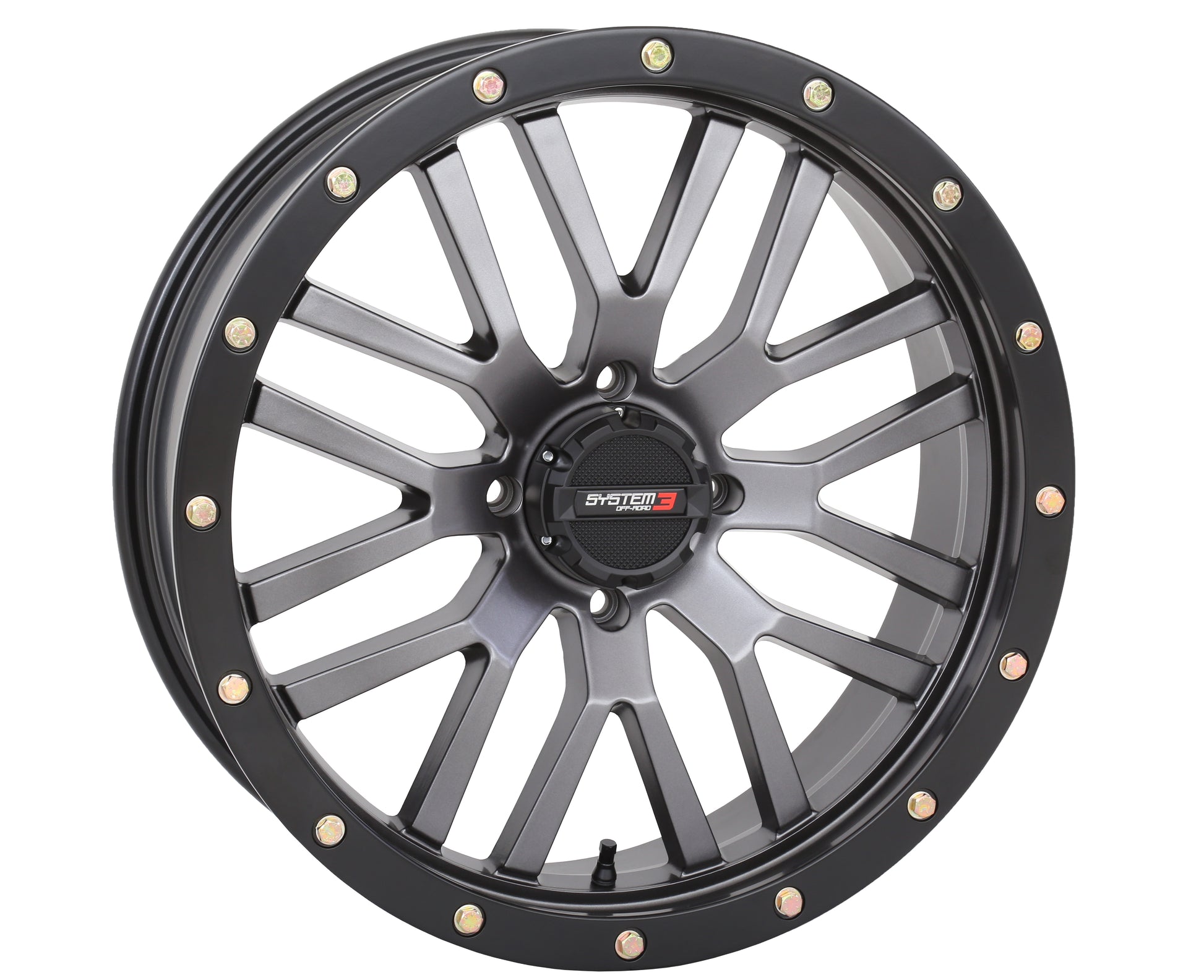 St3 Wheel 20x7 4+2.5 (+10mm) 4/137 Matte Gunmetal Grey/Blac