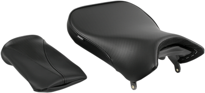 SARGENT World Sport™ Performance Seat - Black - Carbon FX - with Cover - Suzuki '03 WSP-591-19