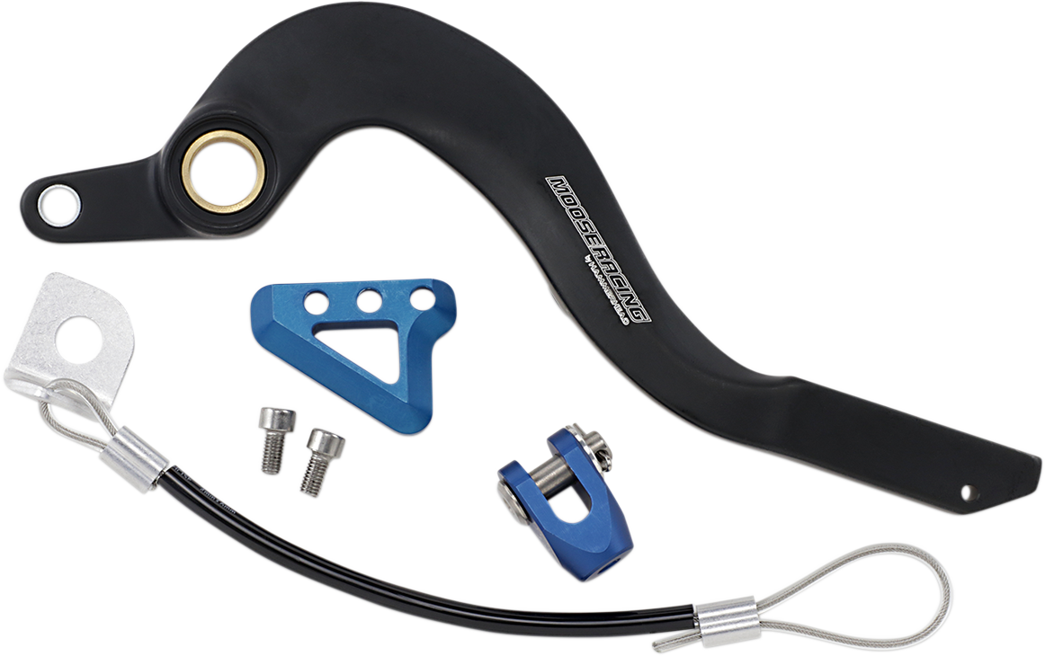 MOOSE OFFROAD Brake Pedal - Blue - Yamaha 82-0224-21-22