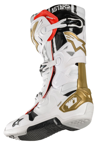 Tech 10 Squad 20 Le 2020 Boots White/Silver/Gold Sz 11