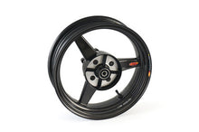 BST Diamond TEK 3 Spoke Carbon Fiber Rear Wheel for the Kawasaki Z125 Pro - 4.0 x 12