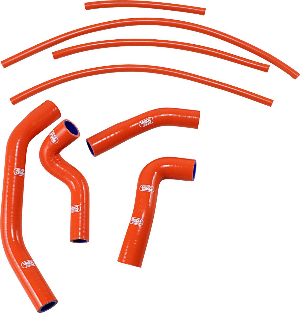 SAMCO SPORT Radiator Hose Kit - Orange - KTM KTM-77-ORG
