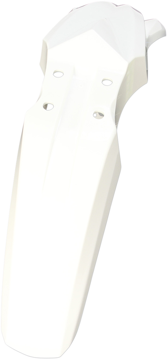 UFO Front Fender - White - Kawasaki - KXF '16-'17 KA04733-047