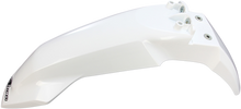UFO Front Fender - White - Husqvarna - FC/FE/TC/TE/TX HU03363#041