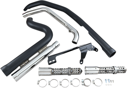 COBRA 909 Exhaust - Black - '07-'13 XL 6704B