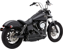 COBRA 909 Exhaust - Black - '12-'17 Dyna 6708B