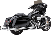 COBRA Dual Speedster Exhaust - Chrome - Fishtail - '10-'16 Dresser 6974