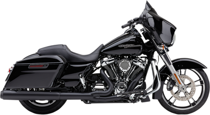 COBRA Powr-Flo 2:1 Exhaust - Black - '17-'20 FL 6451RB