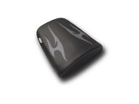 LUIMOTO (Tribal Flame) Passenger Seat Covers for the HONDA CBR600RR (05-06)