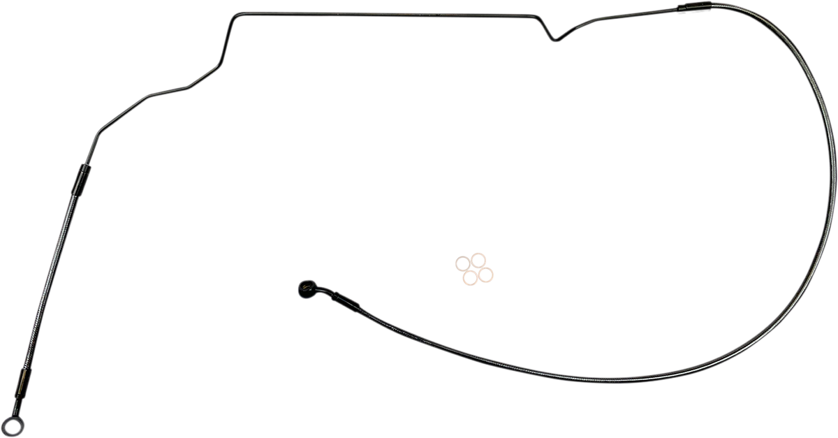 MAGNUM SHIELDING Brake Line - Upper - Black Pearl AS475033