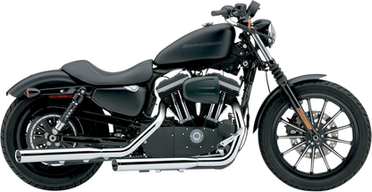 COBRA Slashcut Mufflers - Chrome - '04-'13 XL 6030