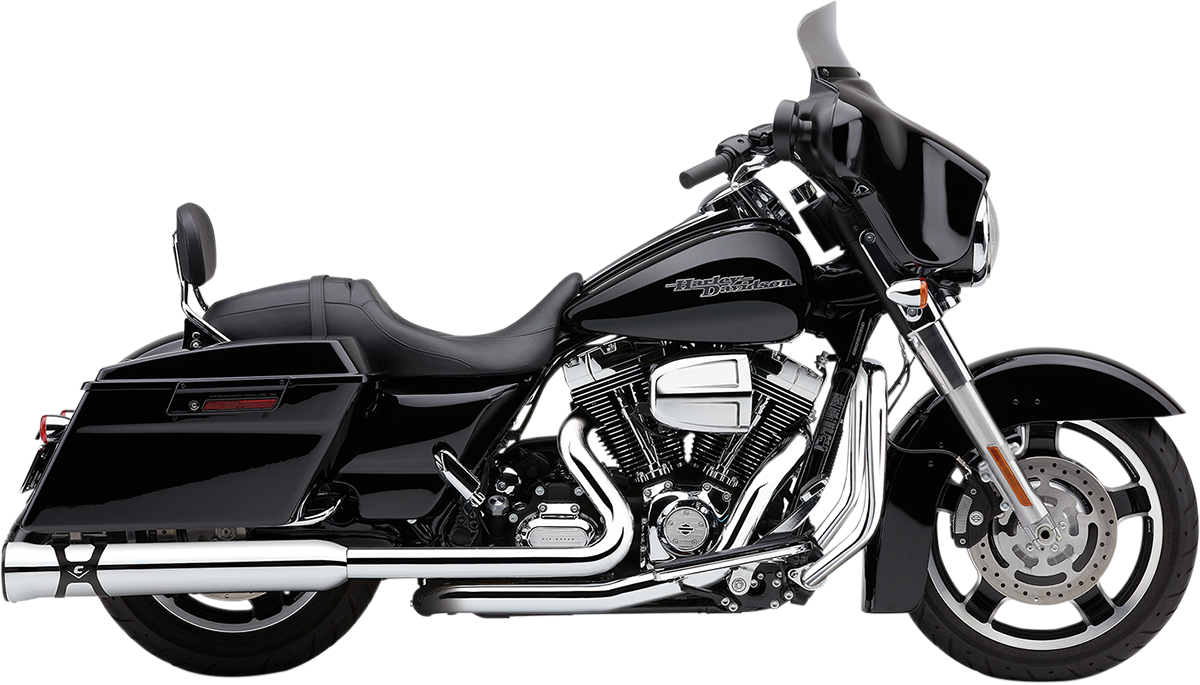 COBRA Race Pro Mufflers for '95-'16 Bagger - Chrome 6218