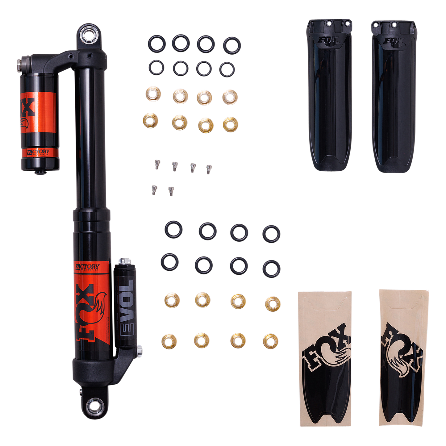 Float 3 Evol Rc2 Shocks Kit  Front   Black