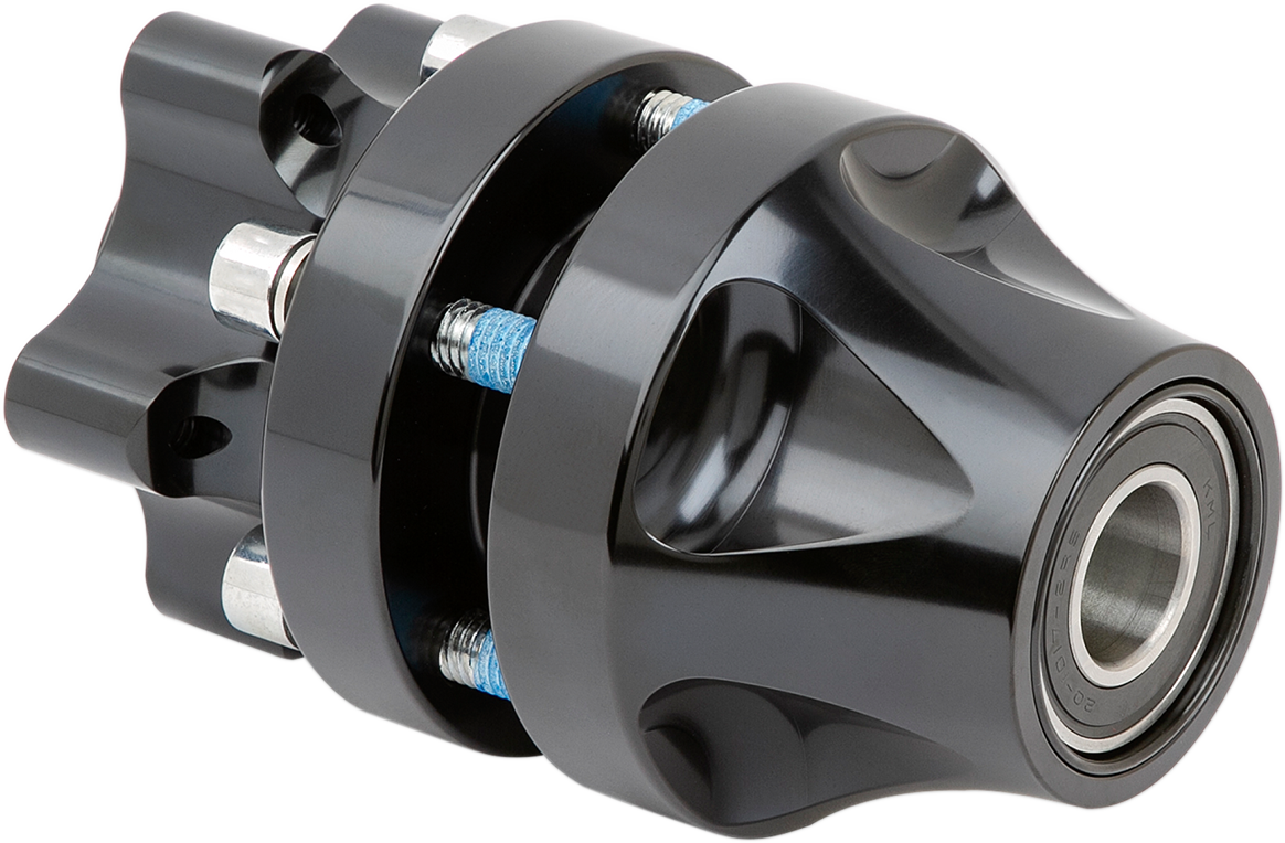 ARLEN NESS Hub - Cartridge - Front/Single Disc - Black - '08-'25 Softail 71-612