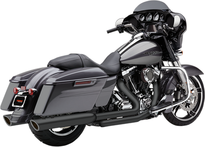 COBRA 909 Slip-On Mufflers for FL - Black 6108RB