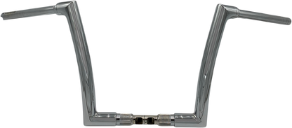FAT BAGGERS INC. 1-1/2" EZ Install Flat Top Handlebar - 12" - Chrome 606012